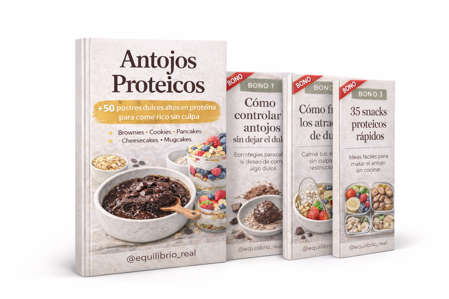 Antojos Proteicos: +50 recetas